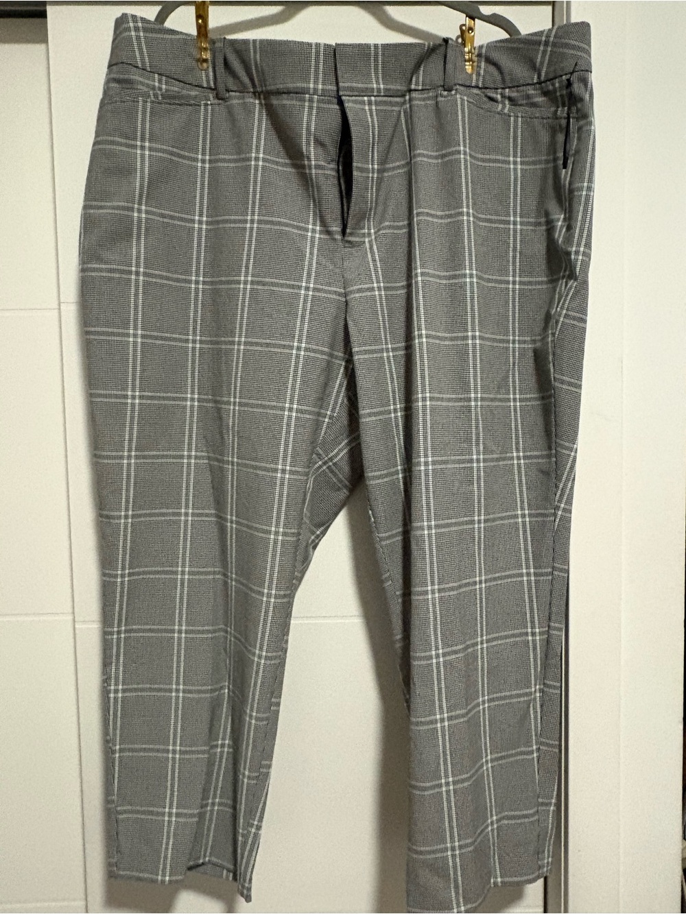 Plus Size Women’s Plaid Dress Pants